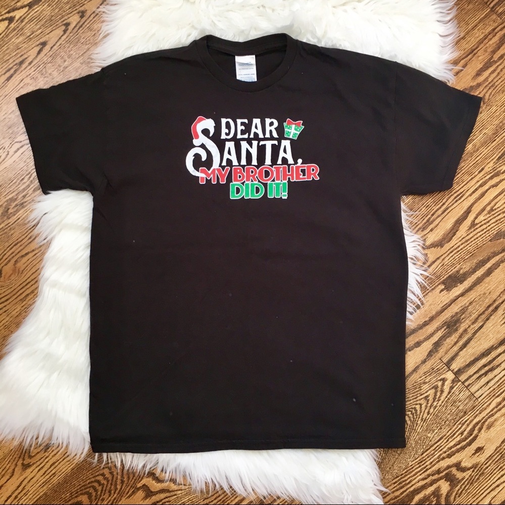 Santa graphic T-shirt size M